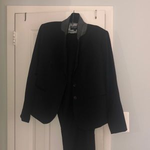 NWT J.Crew Black Pant Suit